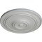 Ekena Millwork Classic Ceiling Medallion (For Canopies up to 5 1/2"), Hand-Painted Frost, 21 7/8"OD x 2 3/8"P CM22CLFRF - alternate 2